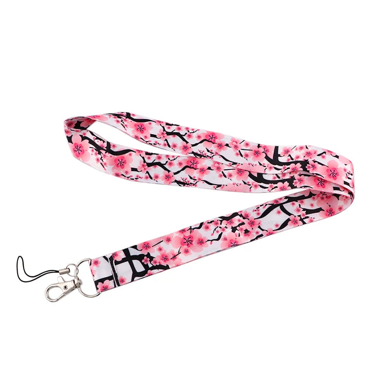 Tejesa Little daisy Lanyard for Key Cute Neck Strap Card ID Badge Holder Key Chain Accessories Wholesale