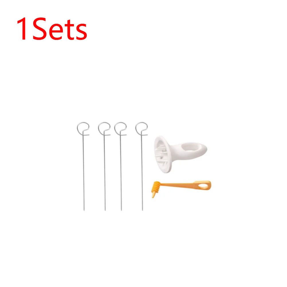 Hemasa  Stainless Steel Plastic Rotate Potato Slicer Twisted Potato Spiral Slice Cutter