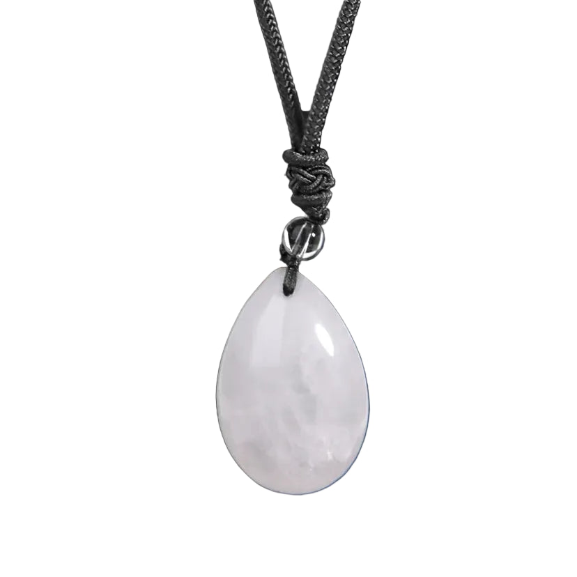 Hemasa Natural Stone Male Necklace for Women Water Drop Pendant Healing Tiger Eye Amethysts Crystal Pendants Necklaces H351
