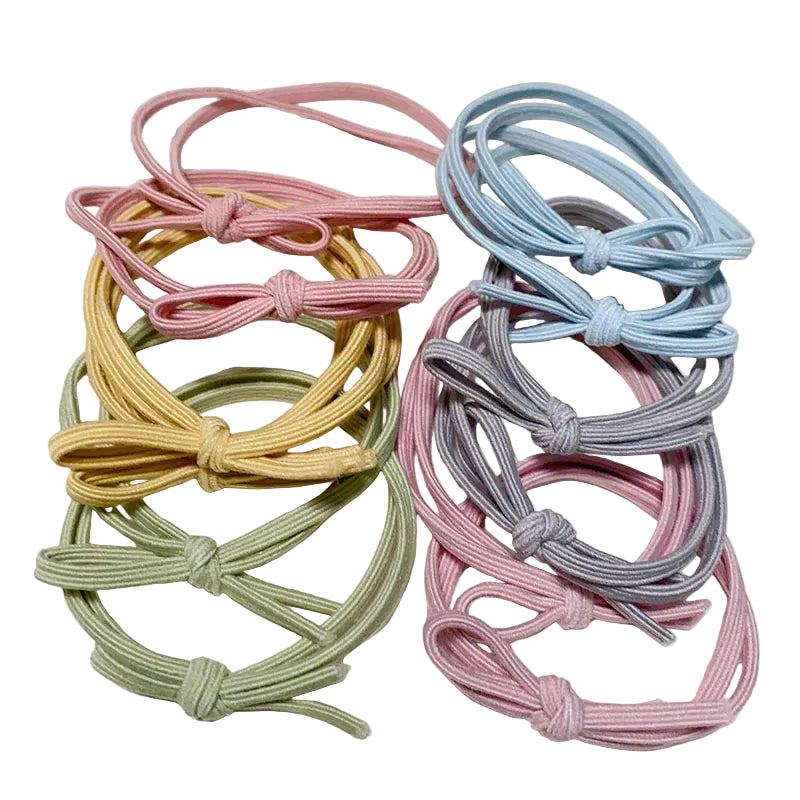 Tejesa 12PCS Women Hair Scrunchies Elastic Hair Rubber Bands/ Ponytail Hair Holders Headbands