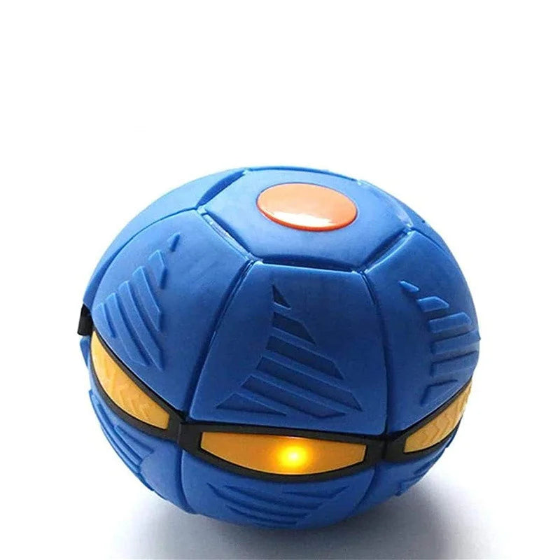 Children's Outdoor Sports Toys Magic UFO Ball Beach Garden Throwing Disc Ball Novelty Deformation Toys Parent-child Party Game