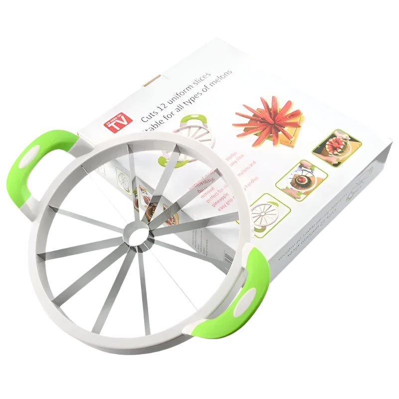 Hemasa Watermelon Slicer Cutter Knife/ Stainless Steel Fruit Cutting Slicer