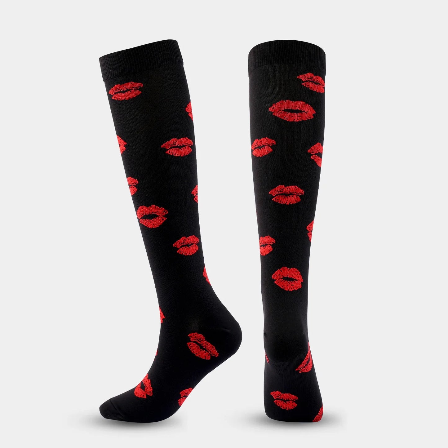 Compression Socks Men Women Boy Girl Adult Knee High Edema Varicose Veins Athletic Medical Nurse Running Flight Travels Stocking