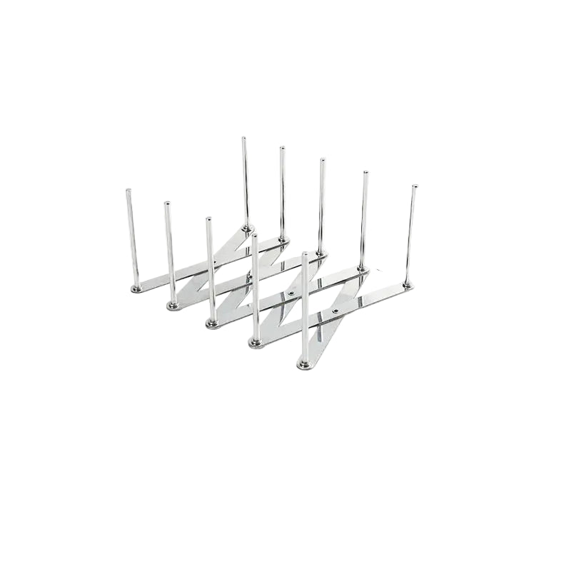 Tejesa  1pc Pot Lid Rack Pan Lid Organizer Retractable Foldable Stainless Steel Plate Holder Shelf Tableware Storage Kitchen Gadgets