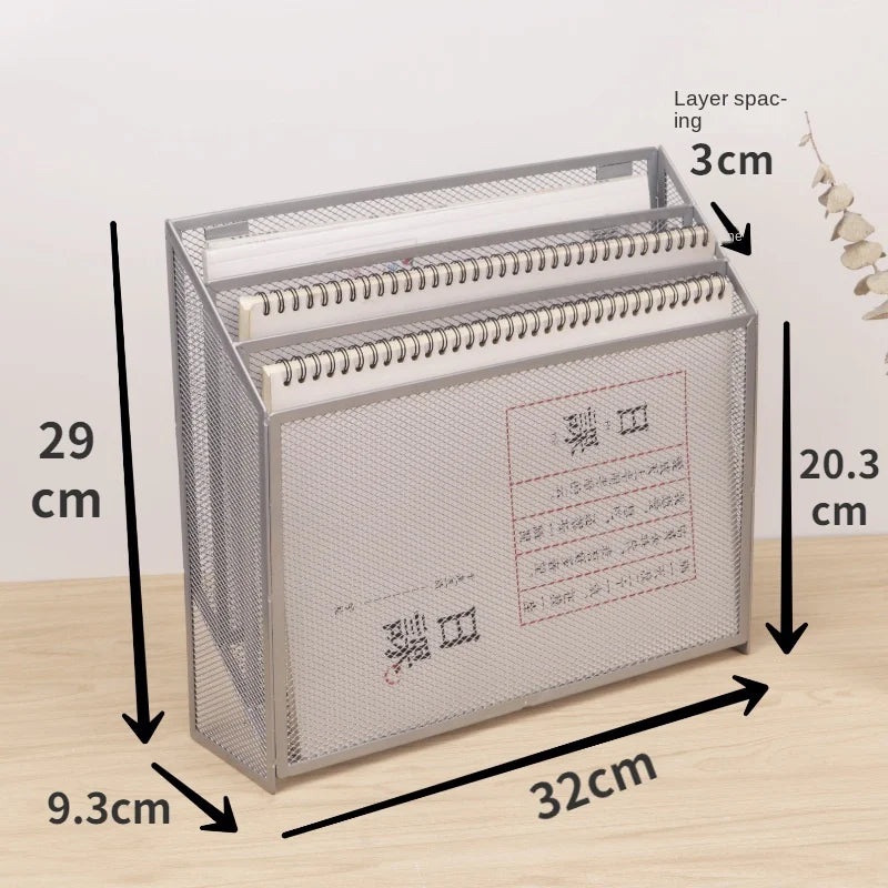 Hemasa Mind Reader Vertical File Storage, Desktop Organizer, Workspace, Office,