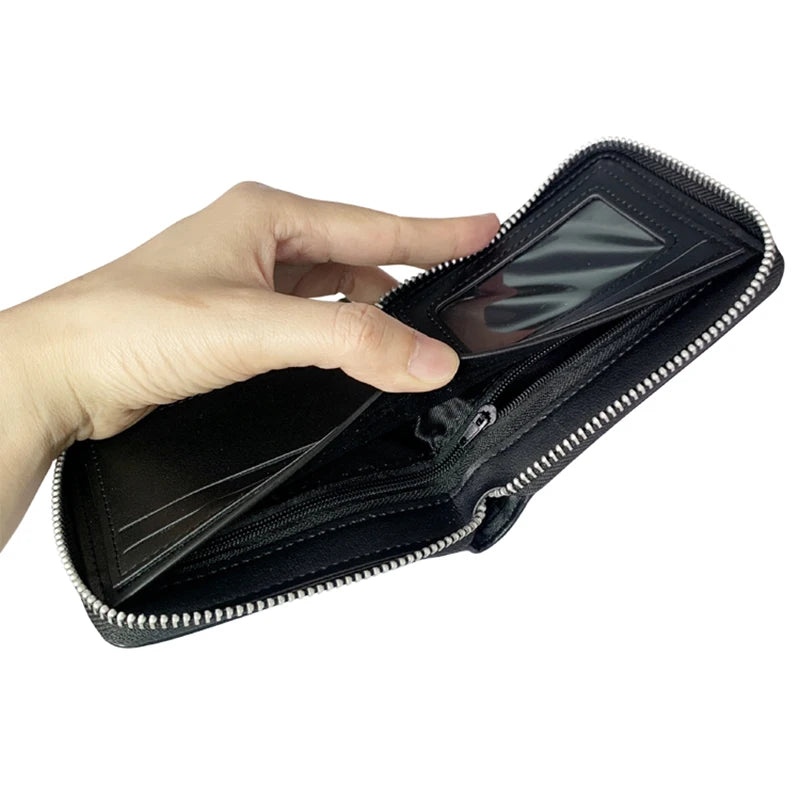 Hemasa Spider-Man Round Zipper Wallet Cool Design with Zipper Pocket