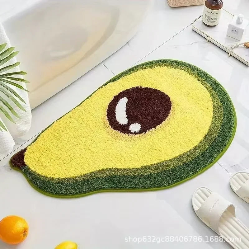 Tejesa Fruit Carpet Special-Shaped Carpet For Live Room  For Bedroom Soft Bedside Rug Waterproof Home Decorati