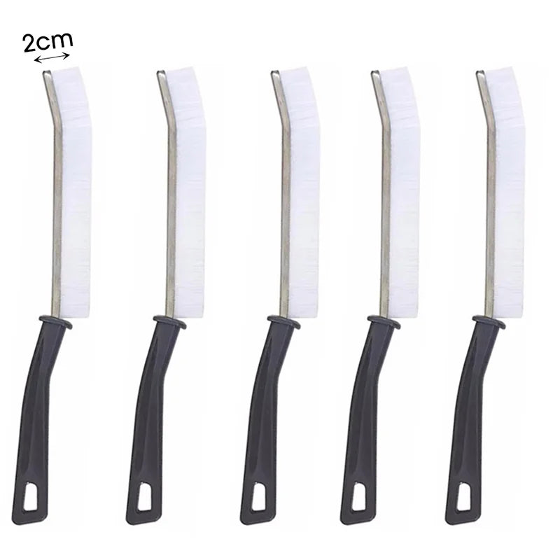 Hemasa  Grout Gap Cleaning Brush Kitchen Toilet Tile Joints Dead Angle Hard Bristle Cleaner Brushes For Shower Floor Line 5/1Pcs
