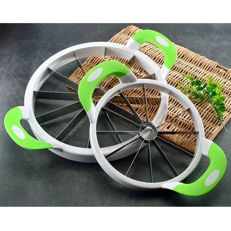 Hemasa Watermelon Slicer Cutter Knife/ Stainless Steel Fruit Cutting Slicer