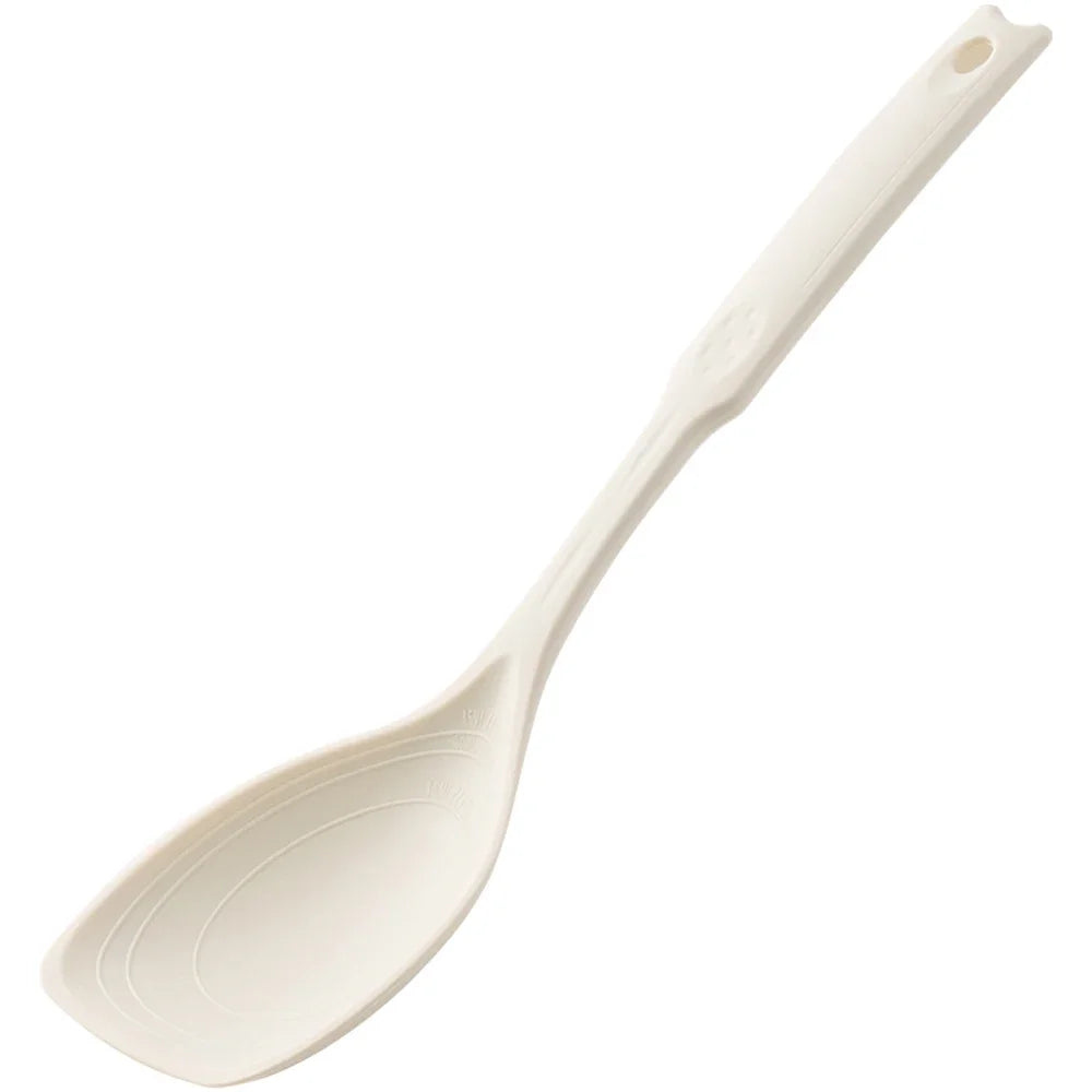Hemasa Silicone Spoon Multi-use  Comfortable Non-slip Round Handle Large Cooking Utensils Mixing Spoon