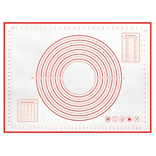 Hemasa Silicone Baking Mat Kneading Pad Dough Mat Pizza Cake Dough Maker Kitchen Cooking Grill Non-Stick Gadgets Bakeware Pastry Mat