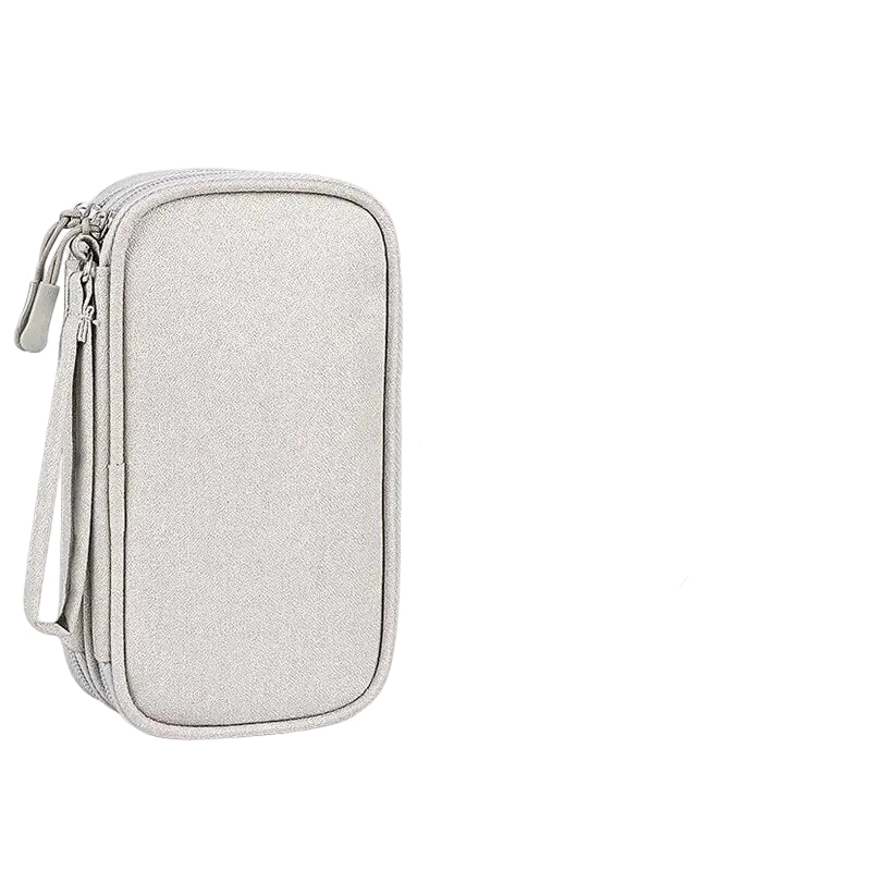 Tejesa Travel Cable Storage Bag Portable WaterProof Electronic Digital Organizer USB Data Line Charger Plug Storage Bag Cable Organizer