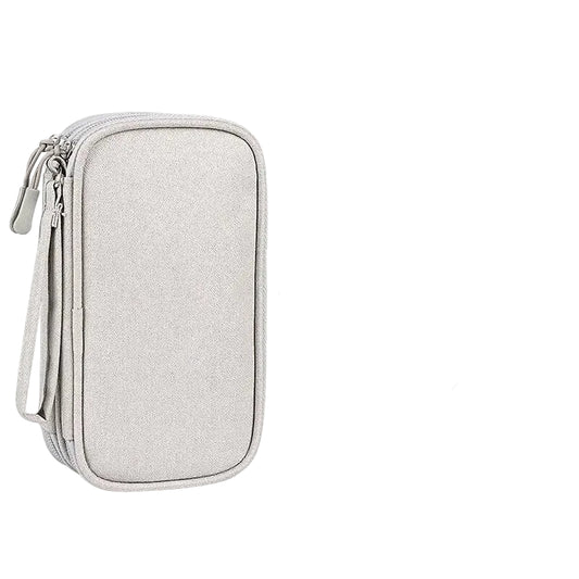 Tejesa Travel Cable Storage Bag Portable WaterProof Electronic Digital Organizer USB Data Line Charger Plug Storage Bag Cable Organizer