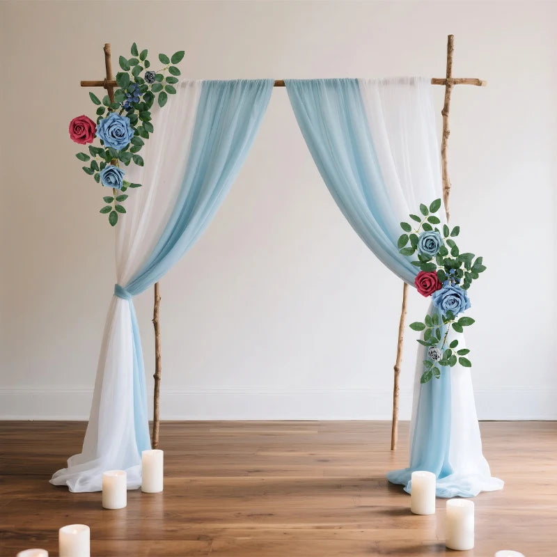 Tejesa Wedding Artificial Flowers /Decoration Rose Flower Row for Wedding/ Arches Home Front Door Decor