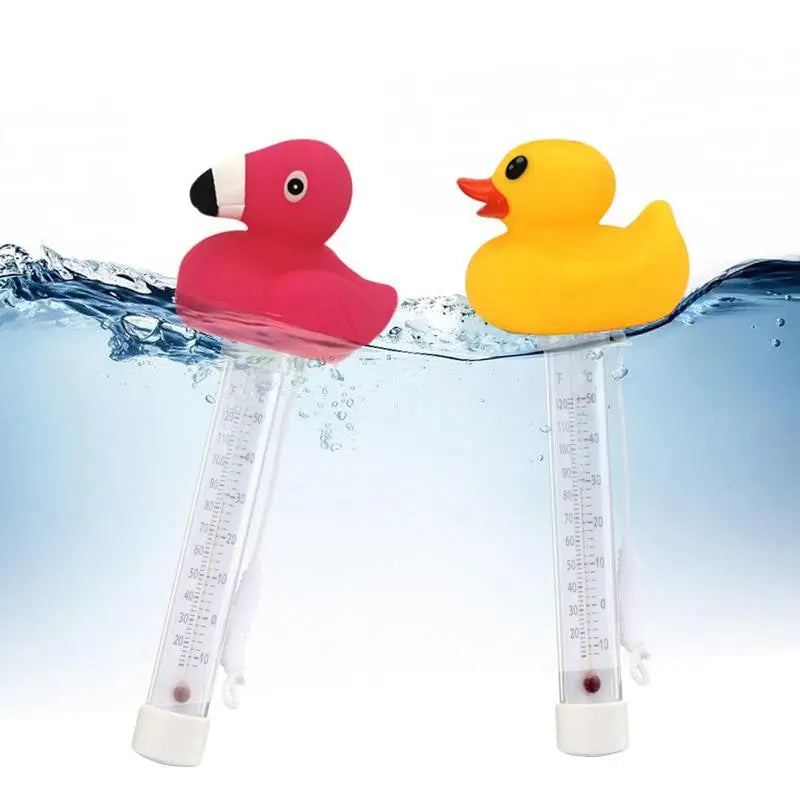 Hemasa Swimming Pool Thermometer/ Shark Duck Turtle Pool Thermometer For Hot Tub  Baby Bath Thermometer