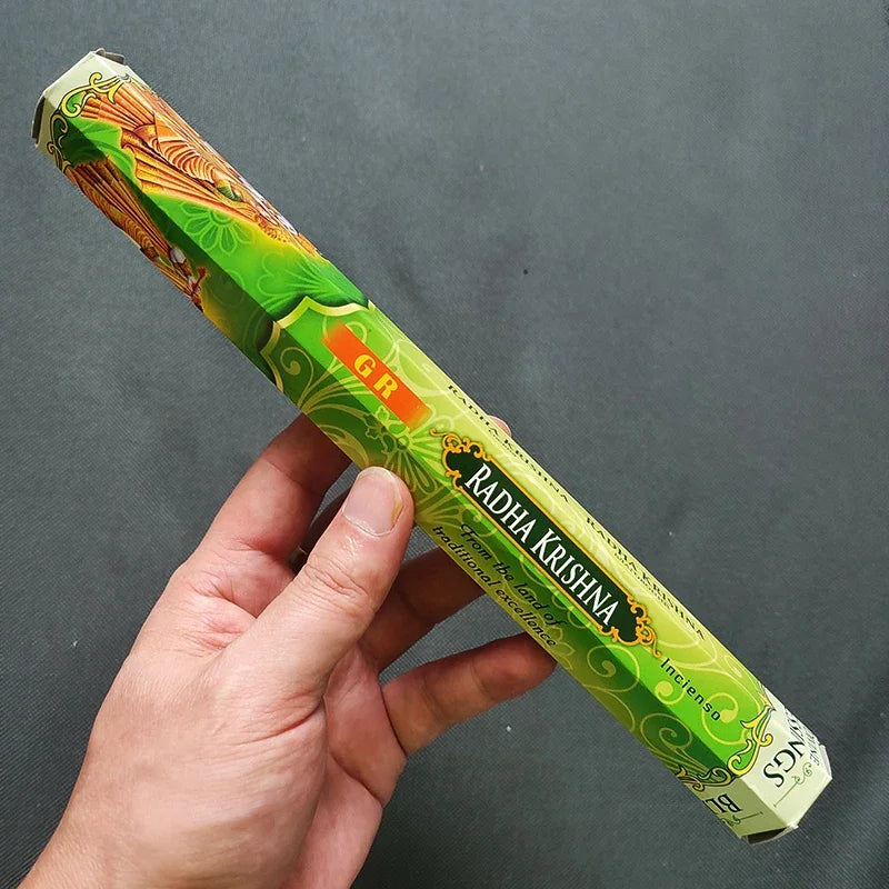 Y 20 Sticks Indian Incense White Sage Meditation Lavender Yoga Sea Breeze Love Incense Purifying Air Deodorization Aromatherapy