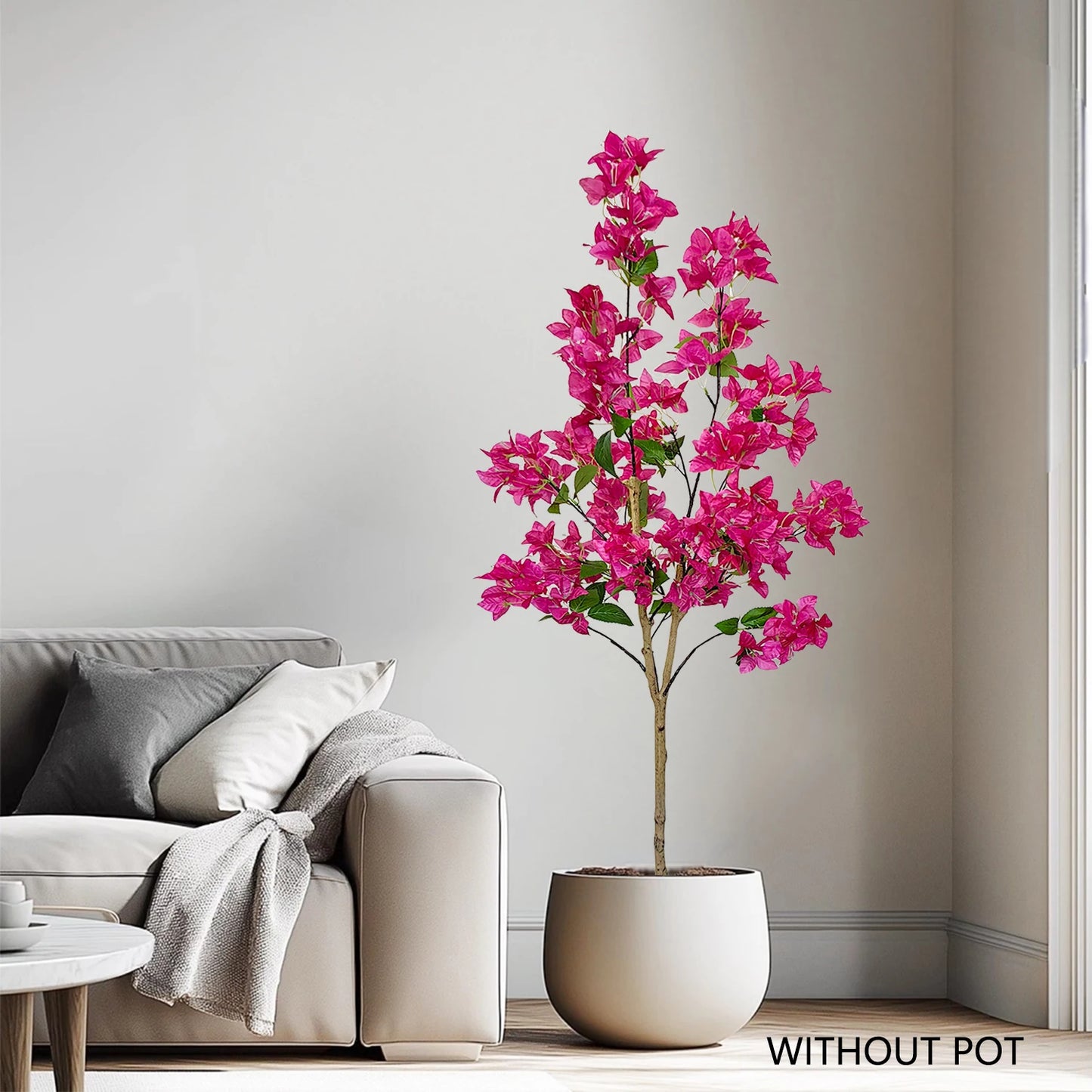 140-165CM Artificial Eucalyptus Plant banyan tree Branch morden house indoor bougainvillea fake plant for home garden Room decor