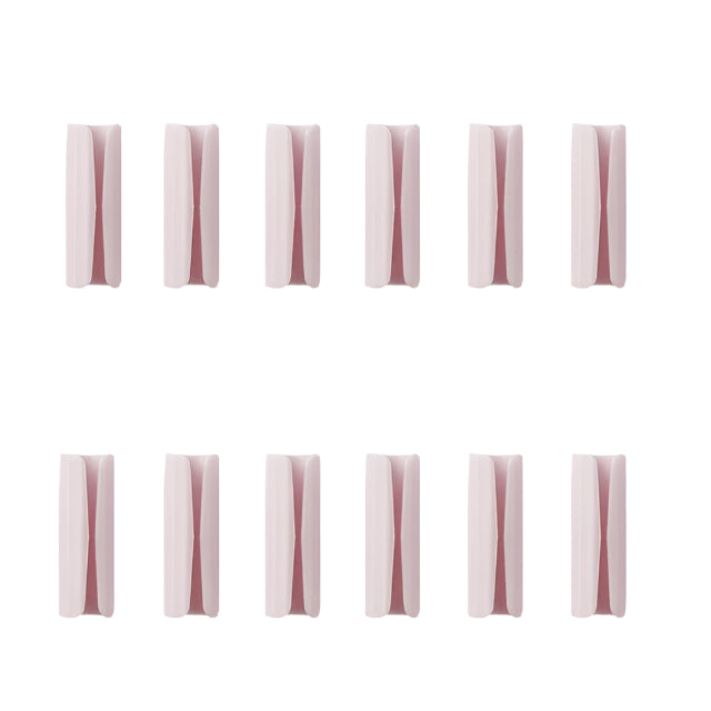 Hemasa 12PCS BedSheet Clips Plastic Holders  Clamp Quilt Bed Clipper Cover Grippers Fasteners Mattress Holder for Sheets Home