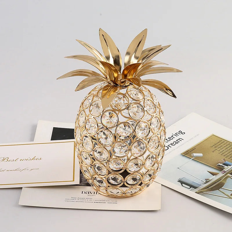 Hemasa  Crystal Crafts Apple Sydney Pineapple Style Home Decoration Decoration Scene Layout