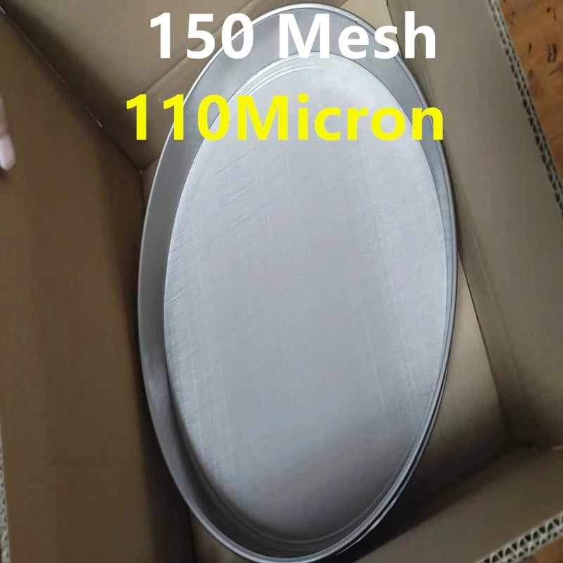 Hemasa 4-500M Round Stainless Steel Shakers Kitchen Flour Powder Filter Screen Soil Strainer