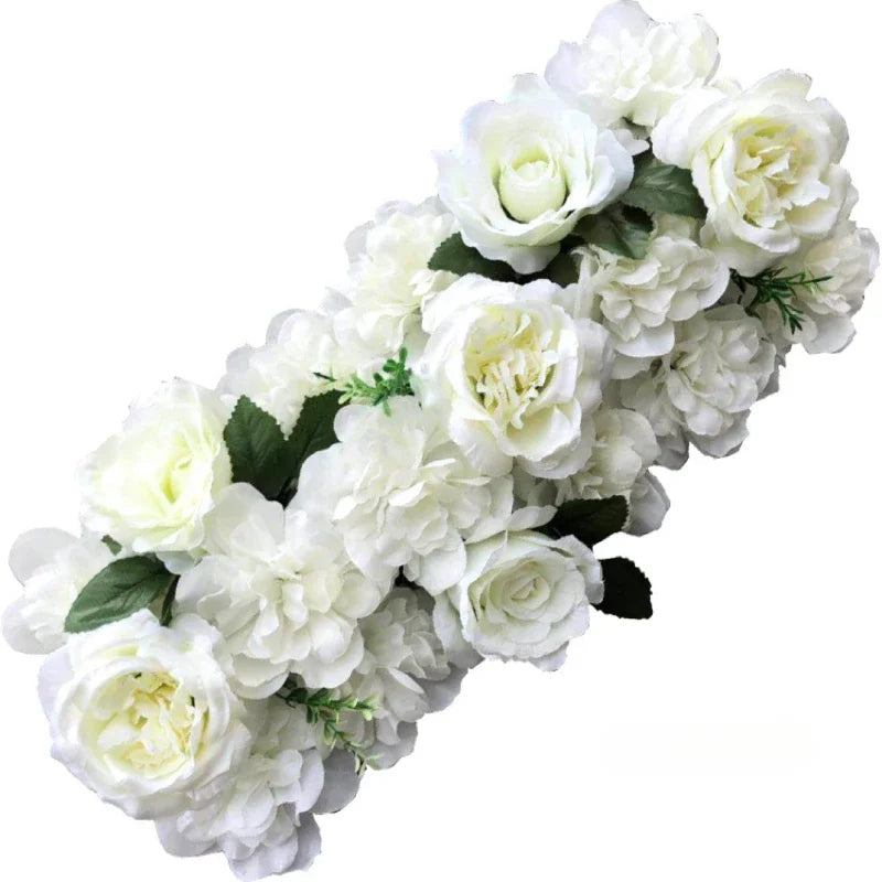 Artificial Silk Flower Arrangement Wedding Decoration Background Wall Hotel Event Decoration Floor Flower Arrangement