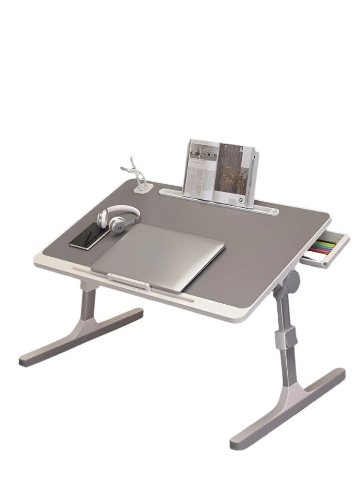Hemasa Folding Laptop Desk for Bed & Sofa Laptop Bed Tray Table Desk Portable Lap Desk for Study Reading Bed Top Tray Table