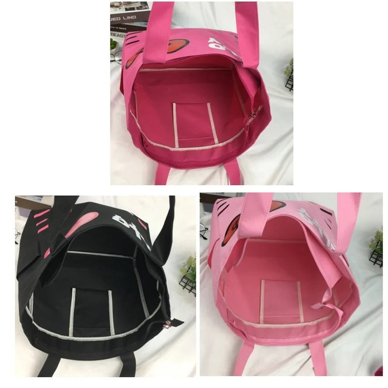 Hello Kitty Shoulder Bags My Melody Girls Wallet Designer Bag Purses and Handbags for Women Cute Pocket Books Lunch Storage Bag