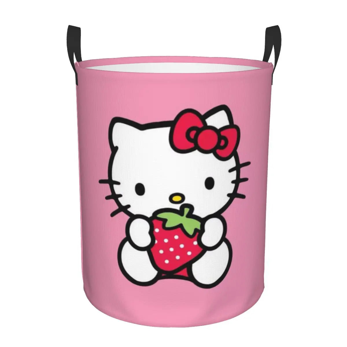 Hemasa Hello Kitty Laundry Hamper Large Storage Basket Cartoon Sanrio Girls Boys Toy Organizer (