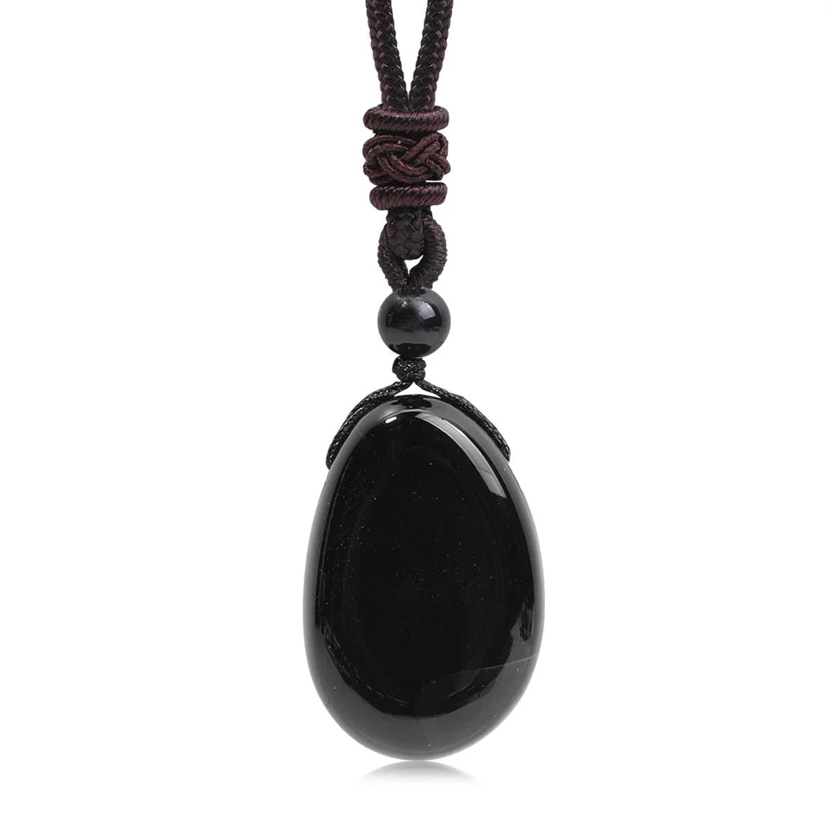 Hemasa Natural Gemstone Amethyst Rose Quartz Clear Quartz Necklace Pendants For Men And Women Health Wealth jewelry