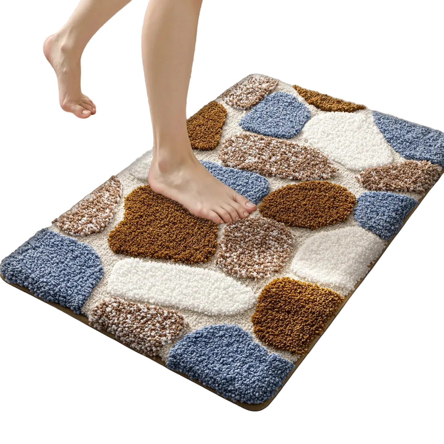 Hemasa Anti-Slip Absorbent Bathroom Mat/ Entrance Floor Carpet/ Water Absorbent Mat for Home