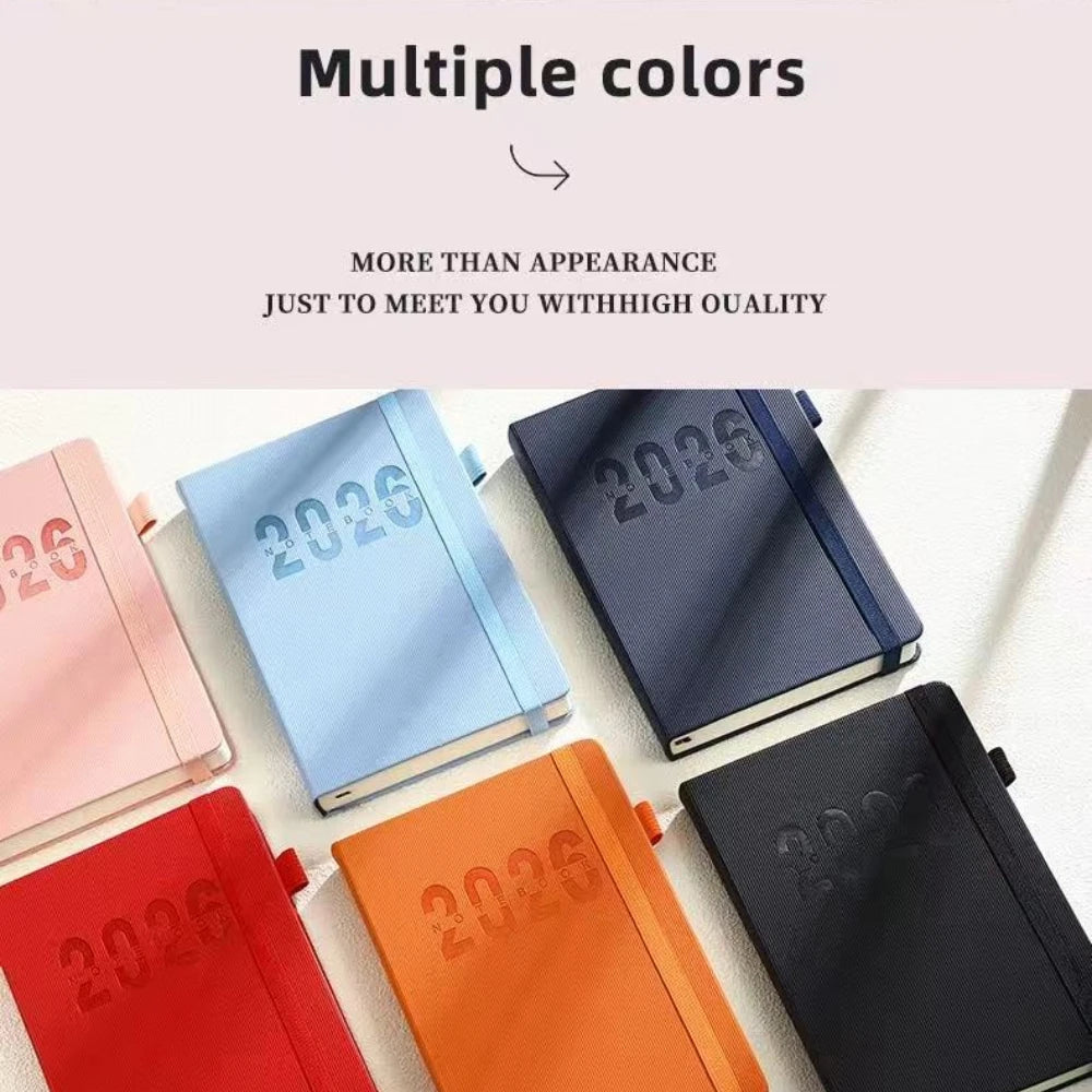 2026 Notebook - Elegant Minimalist Design, 2026 Calendar Page, 2026 New Year Gift, Writing Notebook