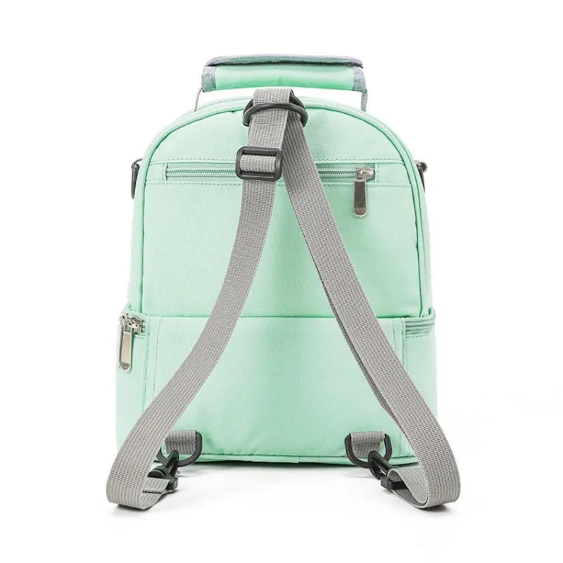Hemasa Lunch Bag Food Thermal Box Waterproof Office Cooler Lunchbox with Shoulder Strap Insulated Case