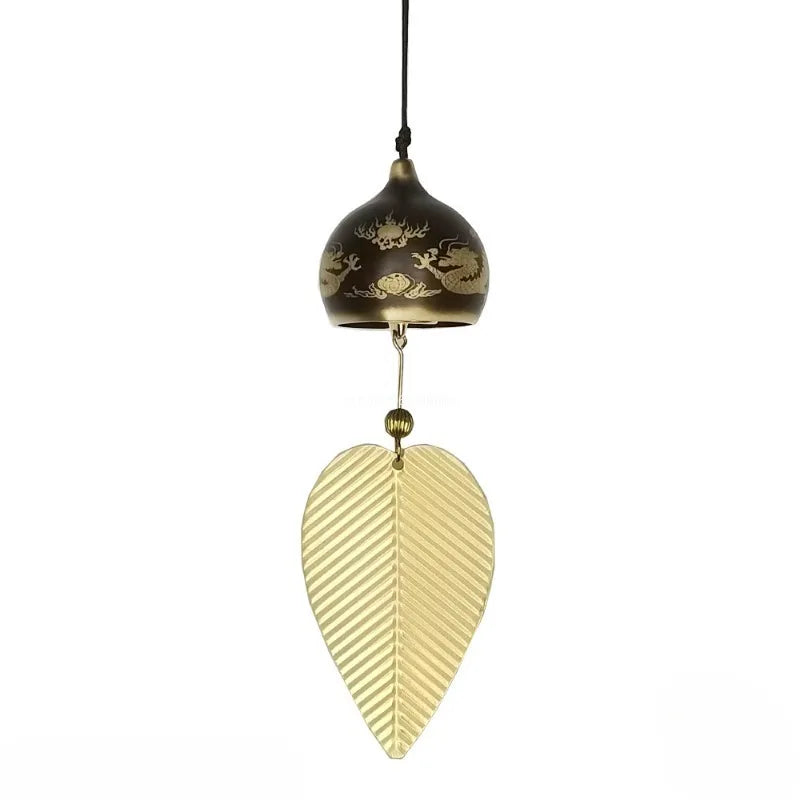 Hemasa Japanese Wind Chimes Copper Wind Bells Yard Garden Decorations Outdoor Wind Music Bell Decor