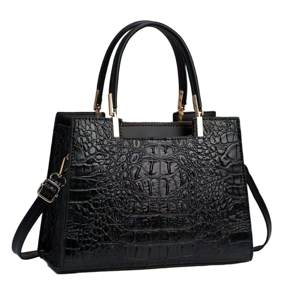 Hemasa Crocodile print women's handbag   atmospheric texture all matching single shoulder crossbody bag