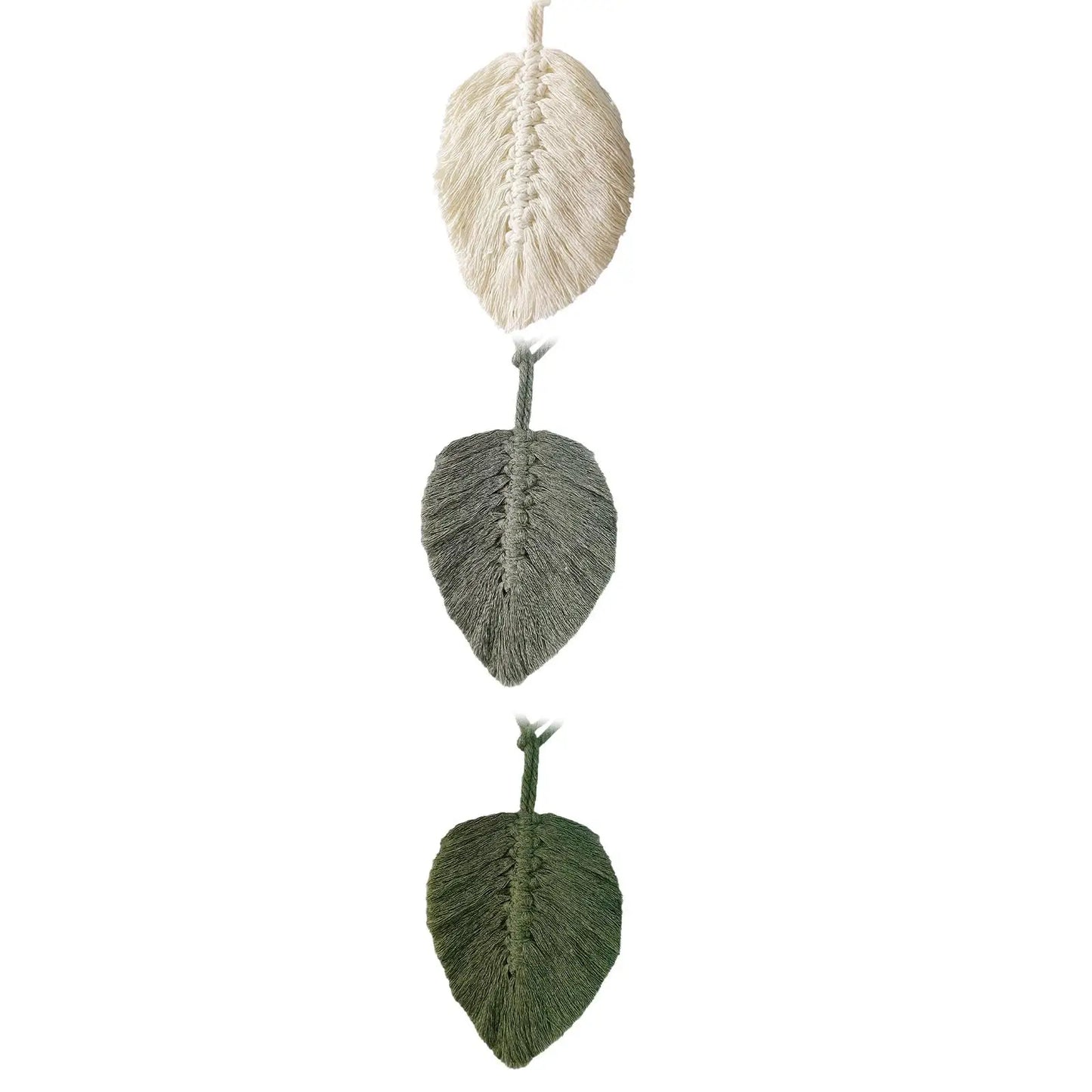 Bohemian Curtain Tieback Home Decoration Decorative Nordic Leaves Shape Cotton Drape Tie Curtain Tie Back for Indoor Outdoor