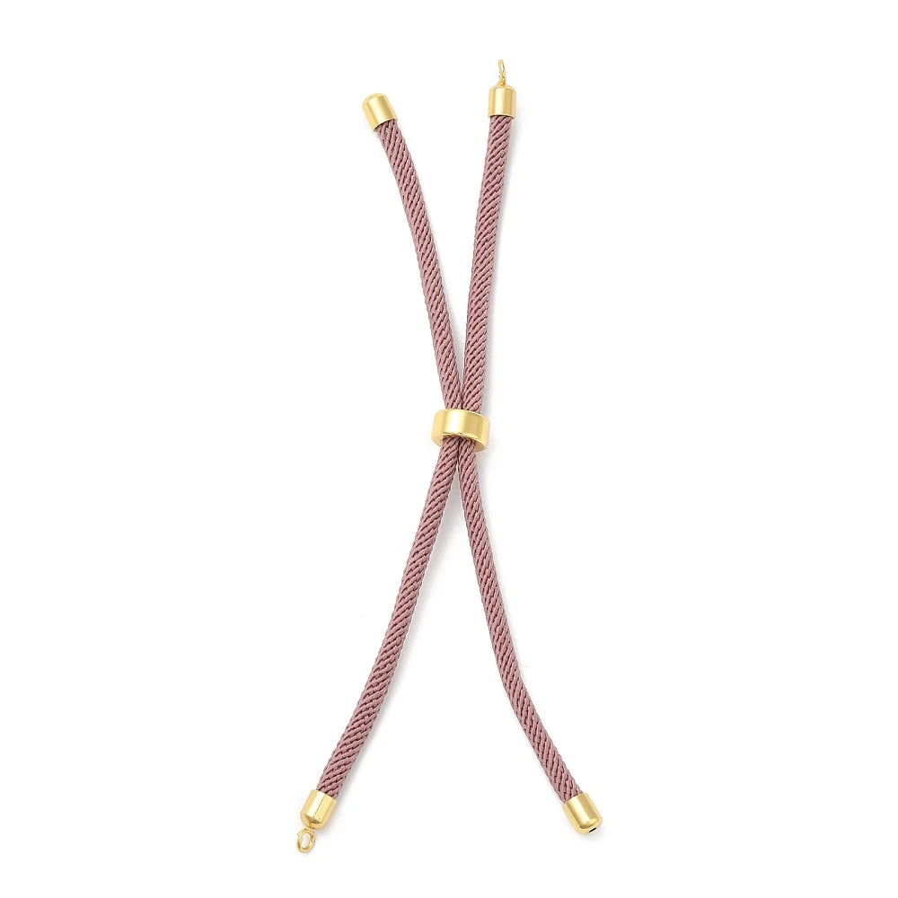 Tejesa 10Pcs Nylon Twisted Cord Bracelet /Adjustable Bracelets for women/Girls