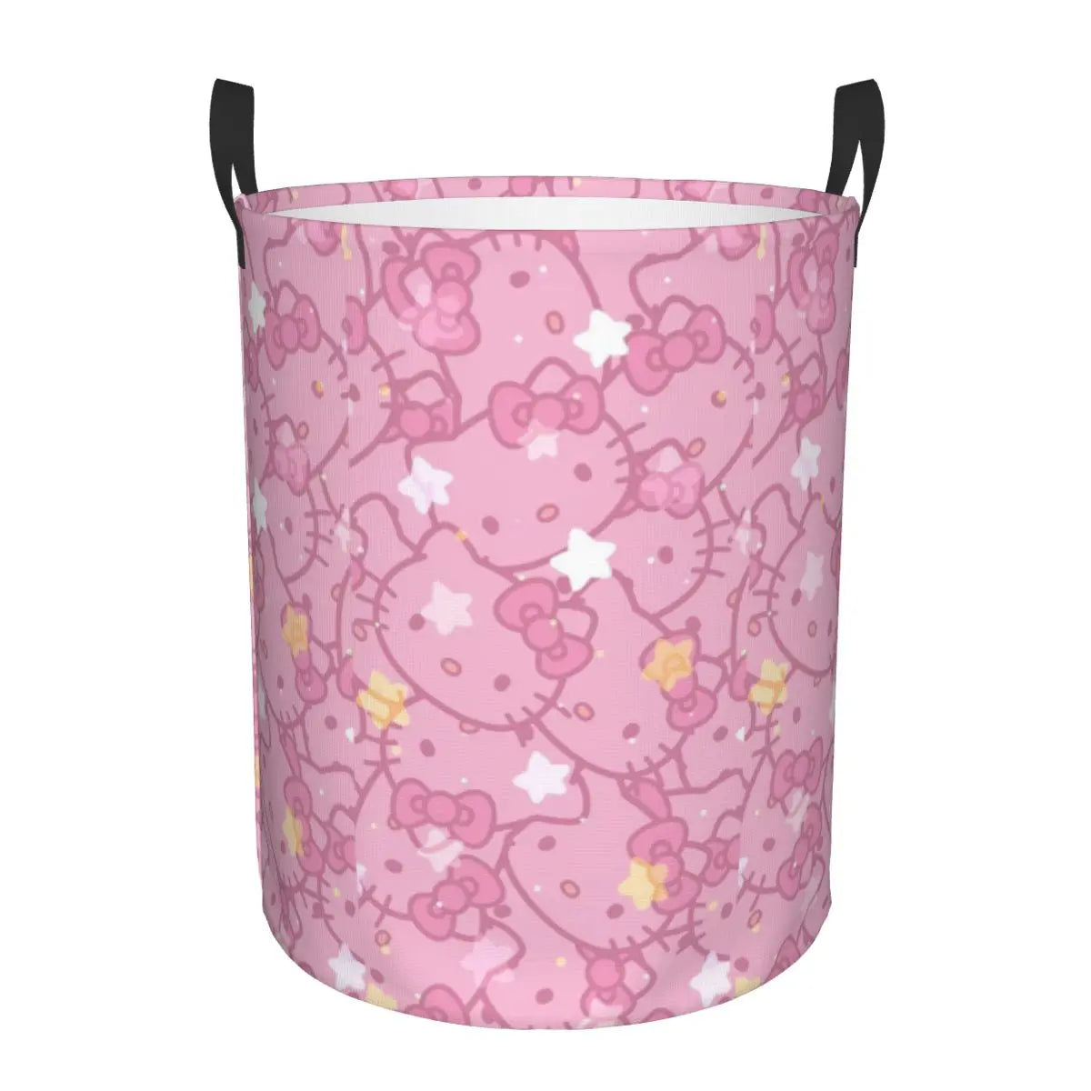 Hemasa Hello Kitty Laundry Hamper Large Storage Basket Cartoon Sanrio Girls Boys Toy Organizer (
