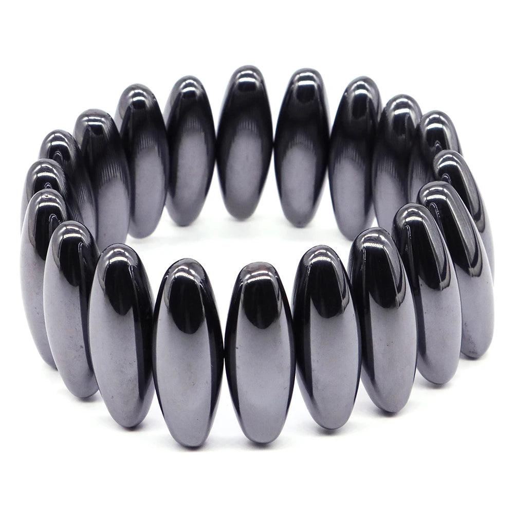 Hemasa Olive Magnet Stone Minerals Magic Beads Bracelet