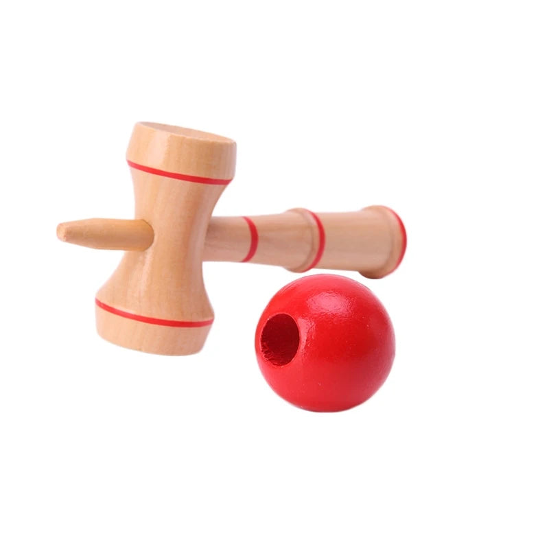 Kids Kendama Ball Japanese Traditional Wood Game Balance Skill Educational Toys