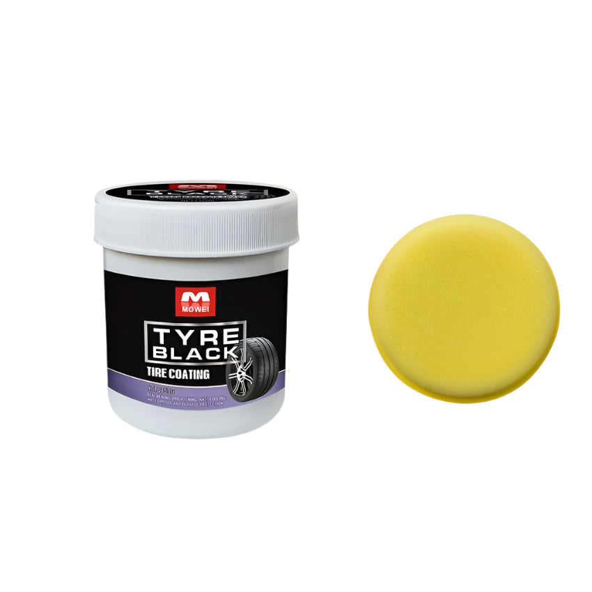 Hemasa Tire Blackening Coating Wax - Hydrating Luster and Protection, Anti-Aging Tire Care coating