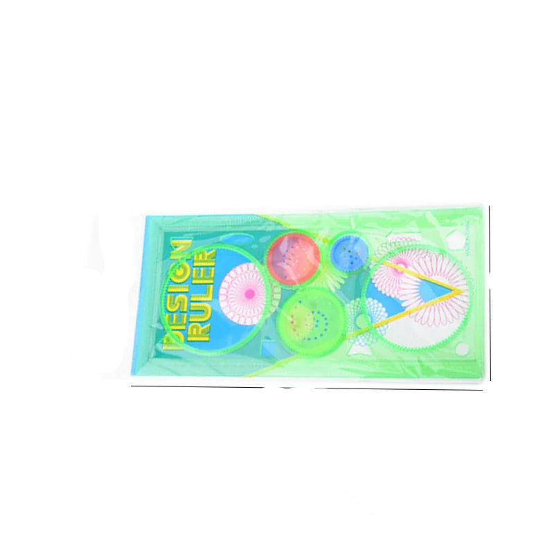 Hemasa Geometry Spirograph Drawing Stencils Set Painting Template Art Crafts   Ruler