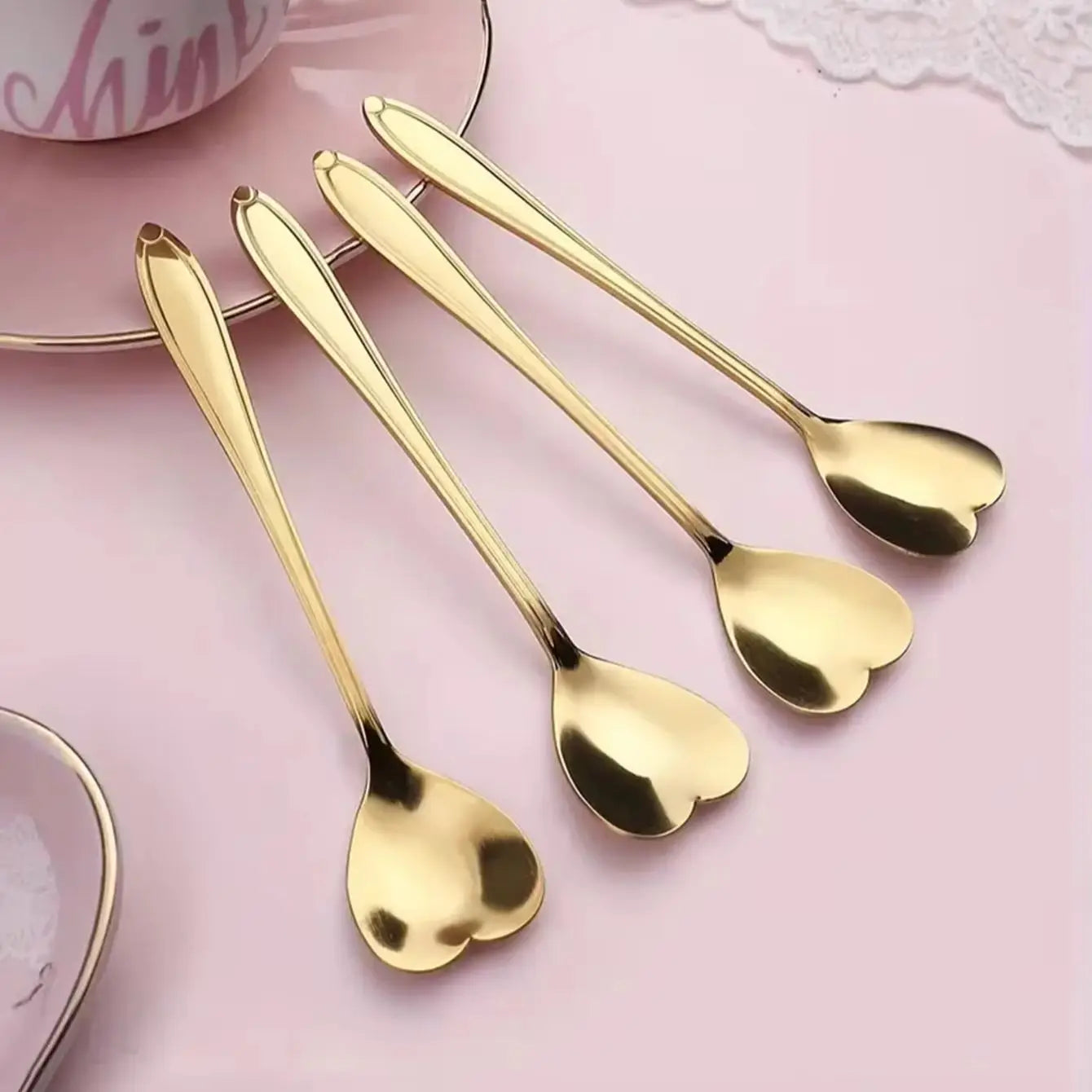 Hemasa 12  Pcs Coffee spoon / dessert spoon/ delicate cup, small spoon, seasoning, milk stirring stick, stainless steel mixing spoon