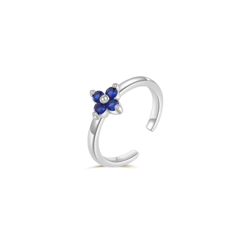 New Gold Plated Color Zircon Toe Ring High Quality Non Fading Jewelry Fashion Luxury Accessories Women's Summer Gift