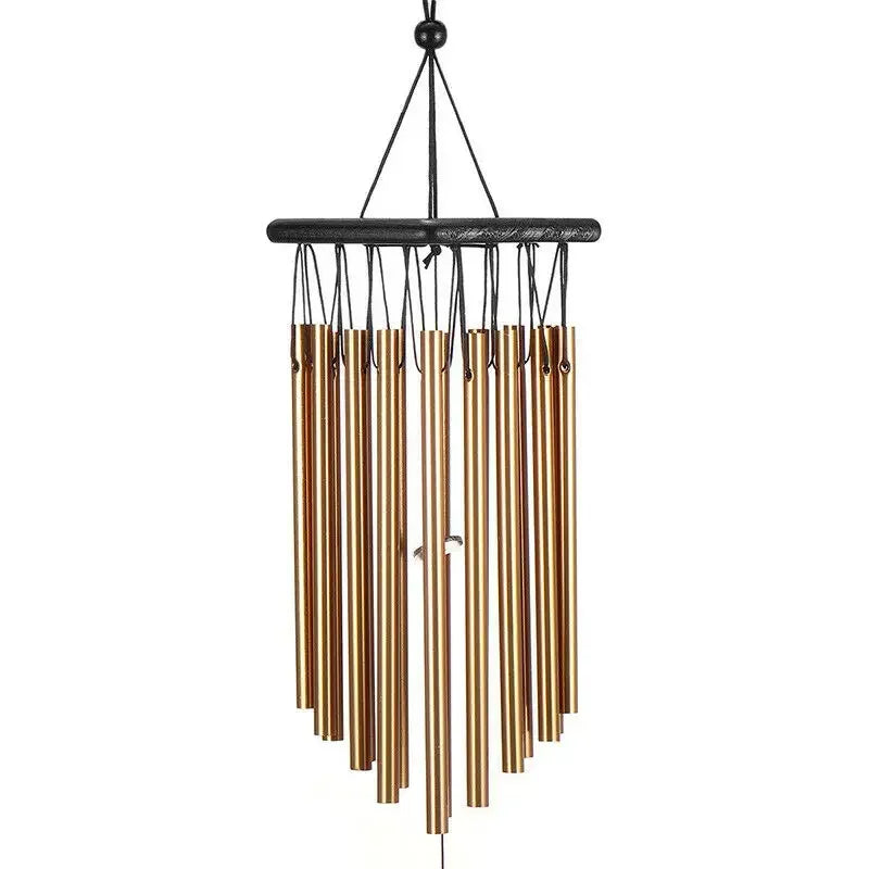 Hemasa 16 Tubes Windchime Large Bells Wind Chimes Chapel Home Decor for Garden Outdoor Decoration Decor Gifts home decor