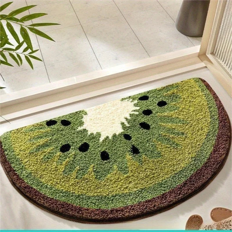 Tejesa Fruit Carpet Special-Shaped Carpet For Live Room  For Bedroom Soft Bedside Rug Waterproof Home Decorati