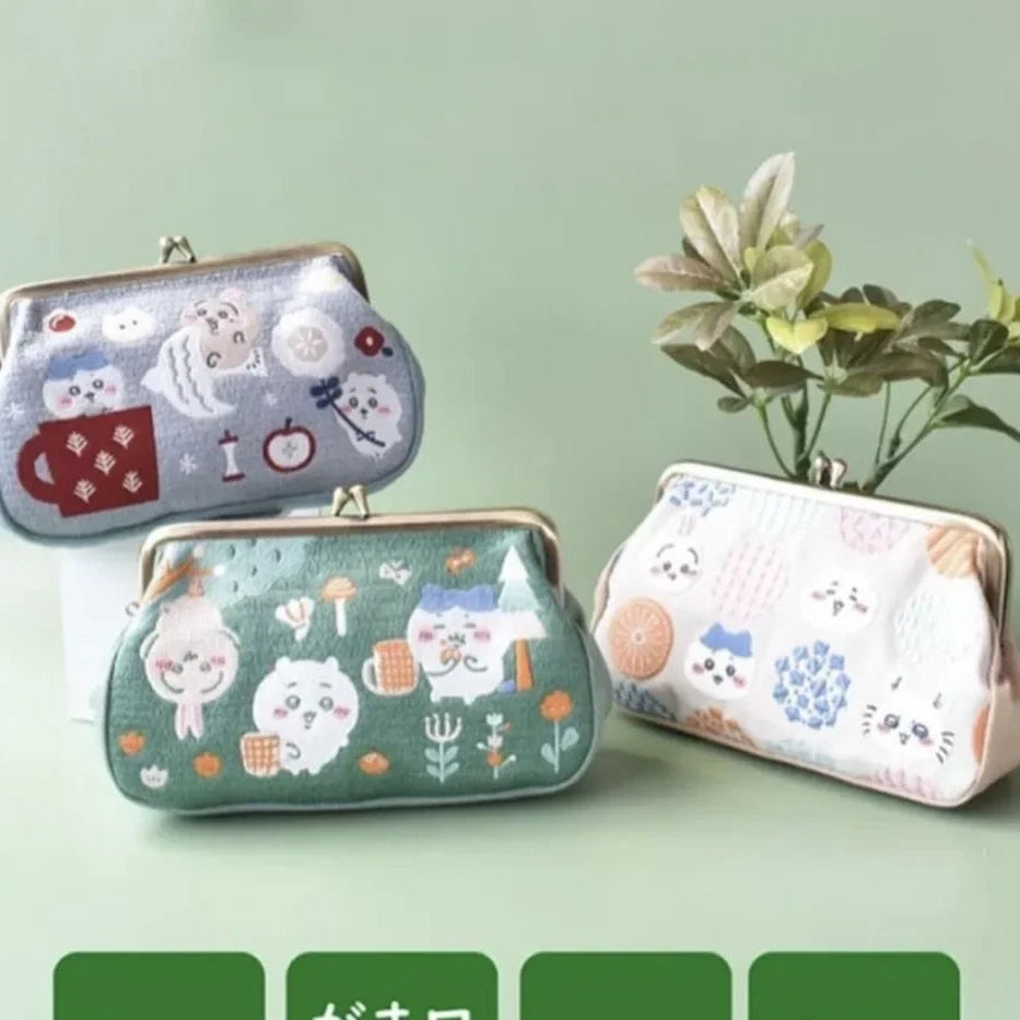 Tejesa Embroidery Cartoon Cute  Portable Makeup Bag Girl Gift