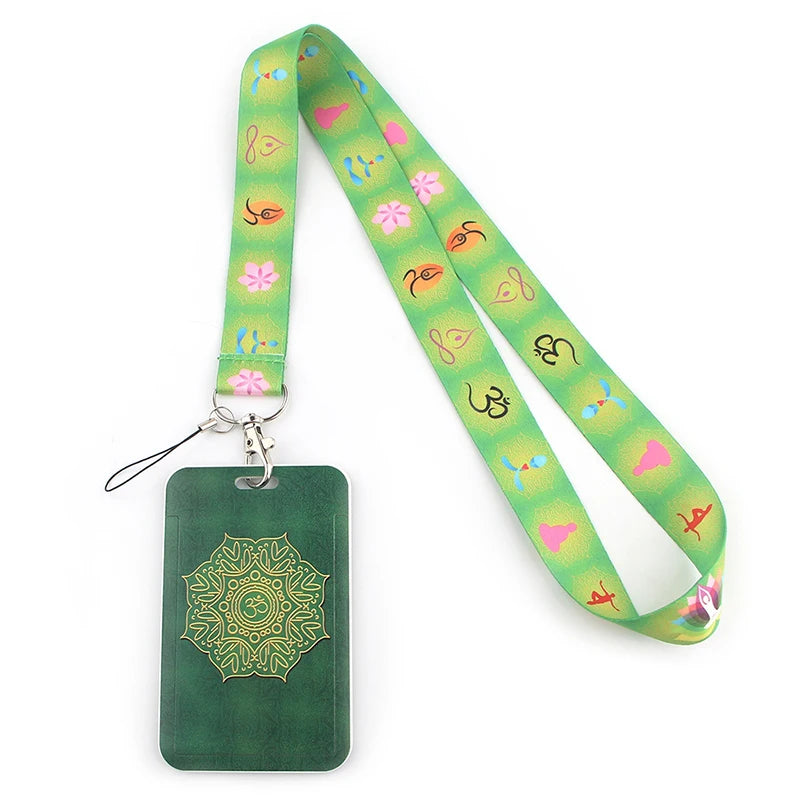 Tejesa Little daisy Lanyard for Key Cute Neck Strap Card ID Badge Holder Key Chain Accessories Wholesale