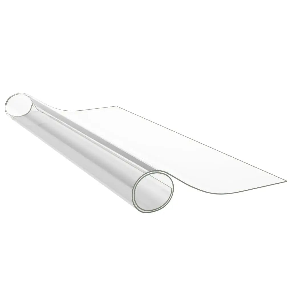Transparent PVC Table Protector - 140x90 cm, 2mm Thick - Durable and Waterproof Cover