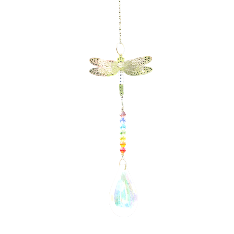 Hemasa 1PCS AB Crystal Suncatchers/Dragonfly Pendant/Window Decor Christmas Birthday Gifts