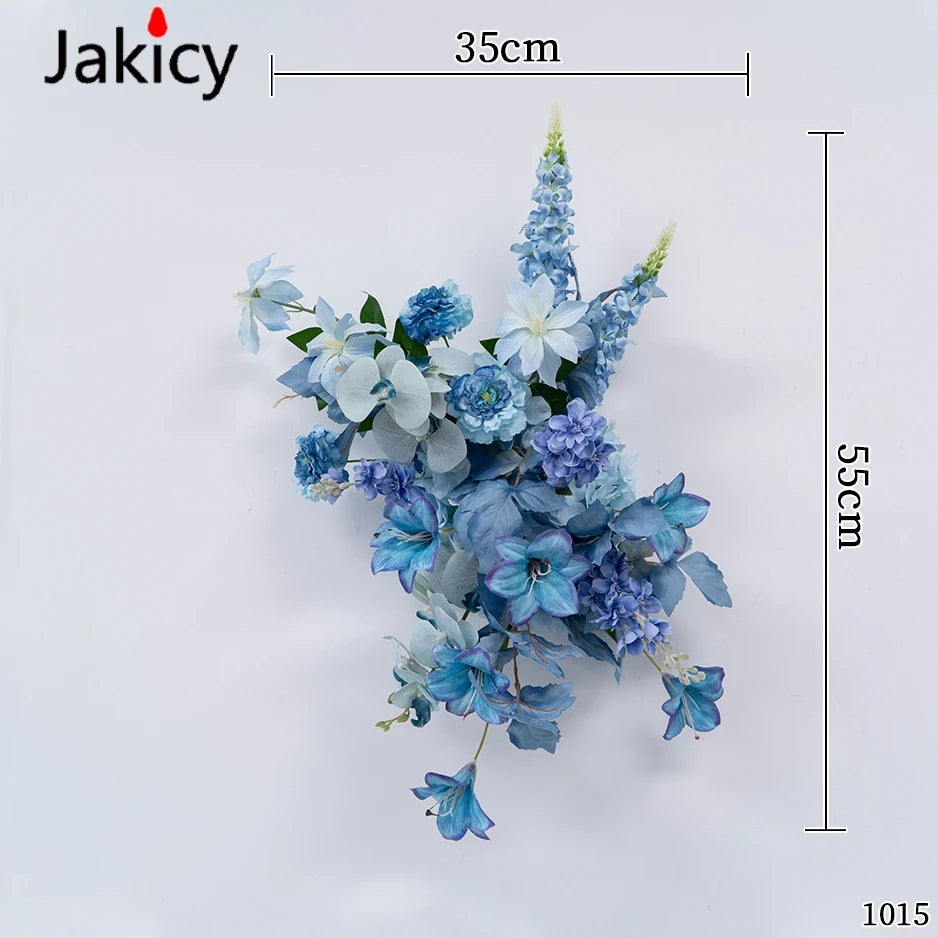 Wedding Decoration Hanging Flower Row Background Arch Decor Artificial Flowers Road Lead Flower Ball Floral Backdrop Arrangement